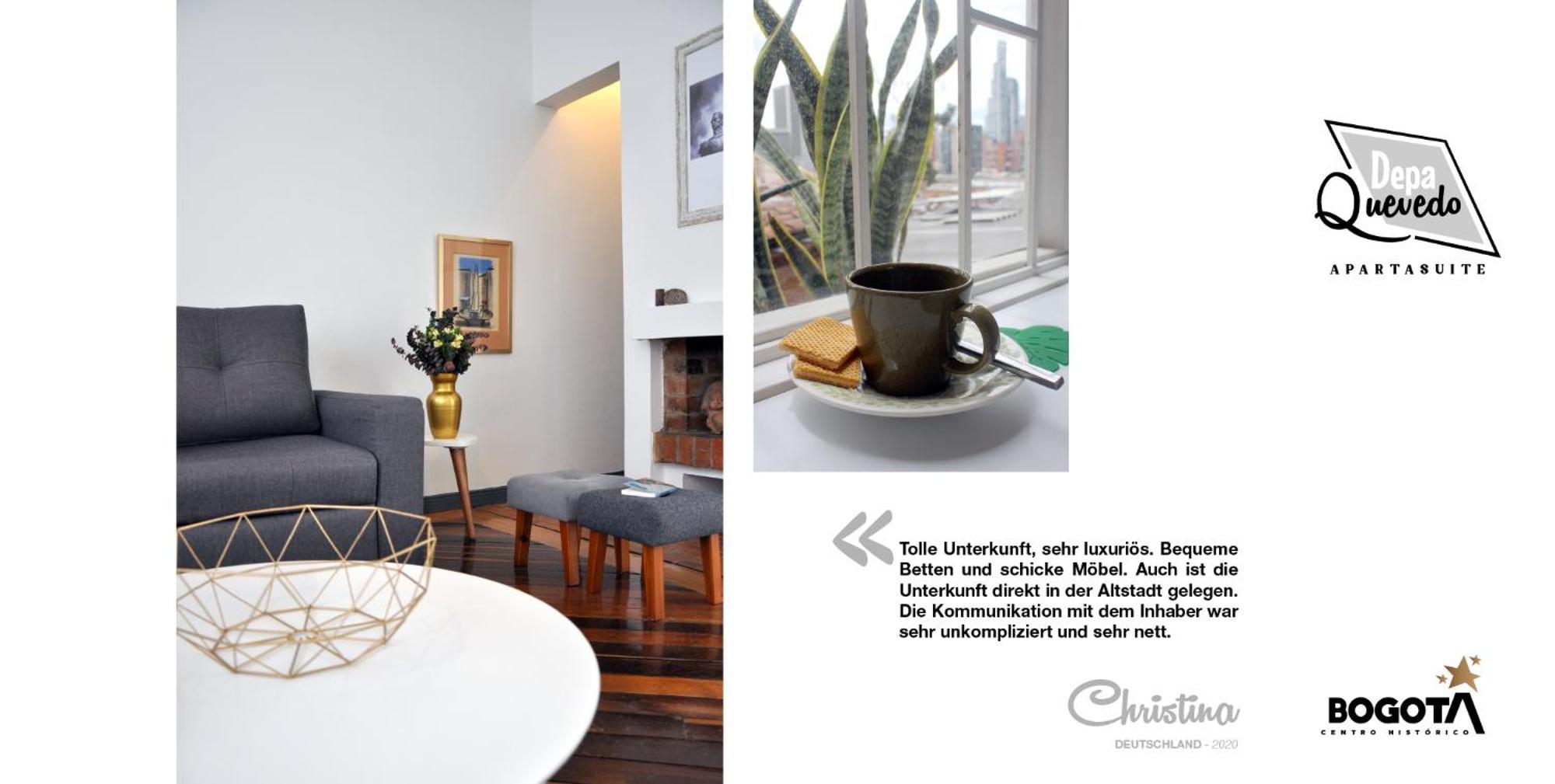Depa Quevedo: Trendy Flat In Bogota's Historic Candelaria Bogotá